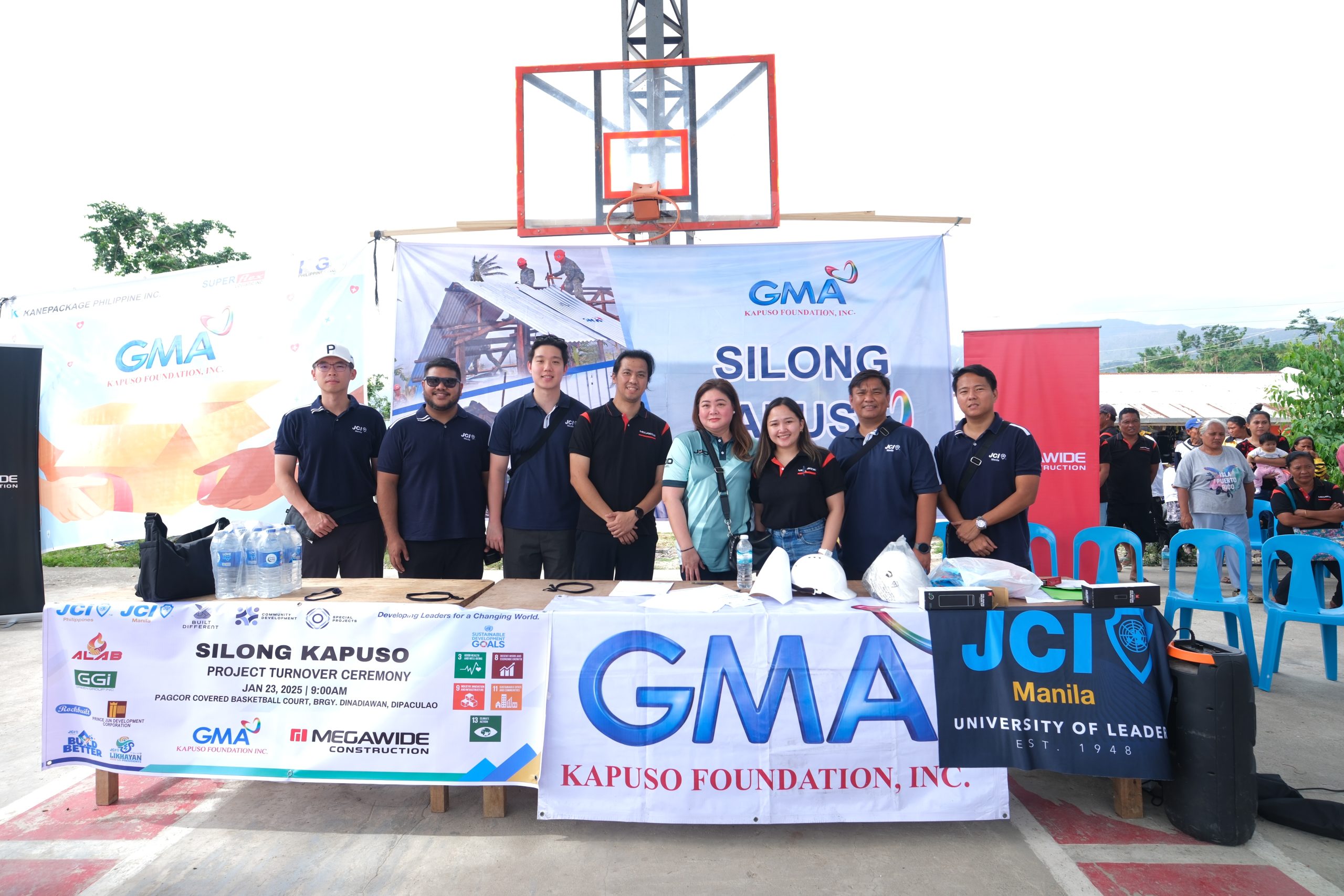 From Ruins to Resilience: JCI Manila and GMA Kapuso Bring Shelter to Aurora